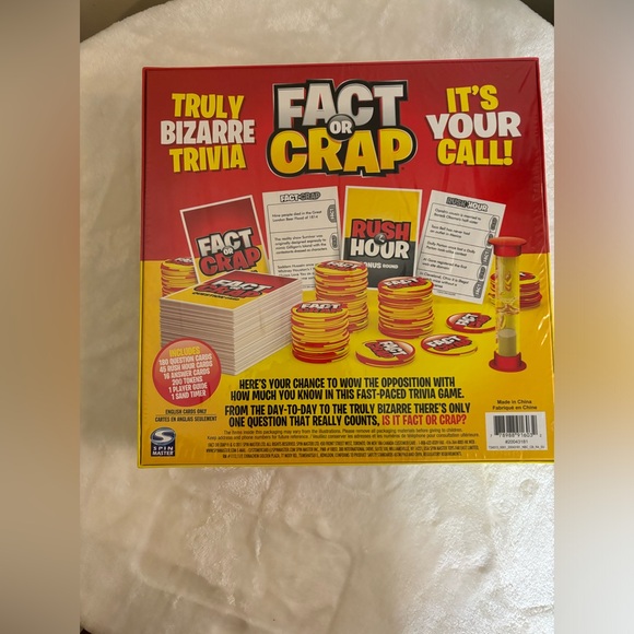 Fact or Crap Board Game (NIB) - Picture 3 of 6